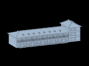 urban architecture - school office villas 66 Modelo 3D