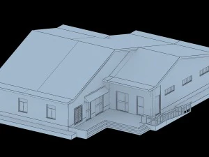 urban architecture - school office villas 67 3D Model
