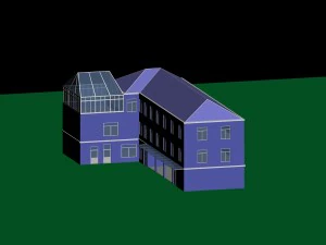 urban architecture - school office villas 68 3D Model