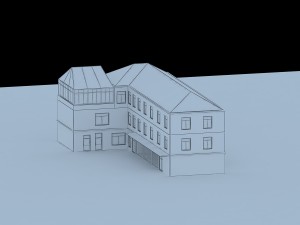 urban architecture - school office villas 68 3D 모델