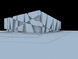 urban architecture - school office villas 79 3D Модель