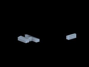 urban architecture - school office villas 81 3D Model