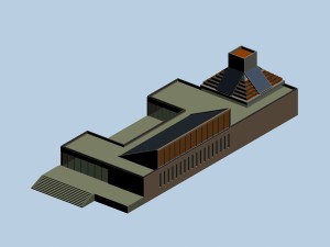 urban architecture - school office villas 85 3D Model