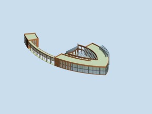urban architecture - school office villas 88 3D Model