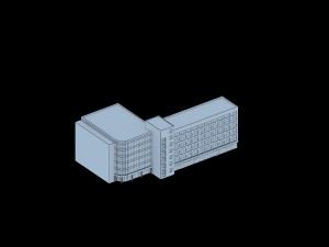 urban architecture - school office villas 95 Modelo 3D