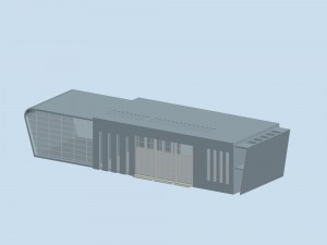 urban architecture - school office villas 97 Modèle 3D