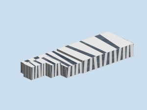 urban architecture - school office villas 104 3D 모델