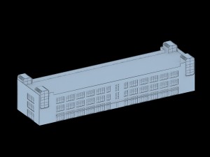 urban architecture - school office villas 105 3D मॉडल