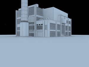 urban architecture - school office villas 106 Modèle 3D