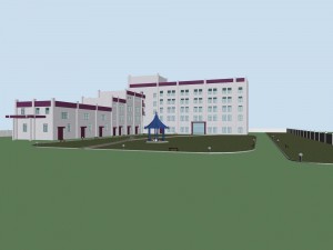 urban architecture - school office villas 108 3D Model