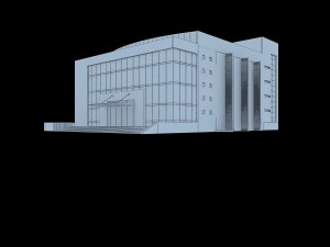 urban architecture - school office villas 111 3D 모델