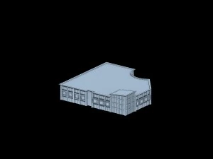 urban architecture - school office villas 112 3D Model