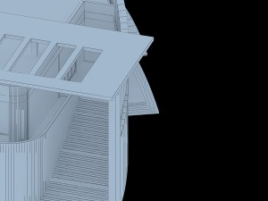 urban architecture - school office villas 114 3D Модель