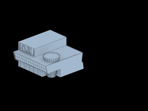urban architecture - school office villas 117 Modelo 3D