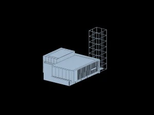 urban architecture - school office villas 119 3D Model