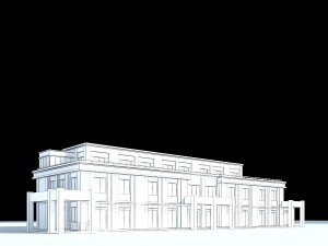urban architecture - school office villas 123 Modelo 3D