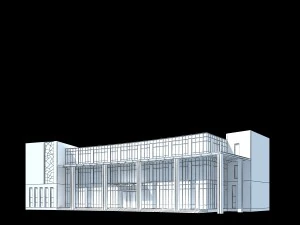 urban architecture - school office villas 124 3D Model