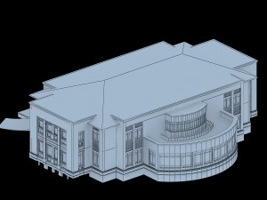 urban architecture - school office villas 127 3D Model