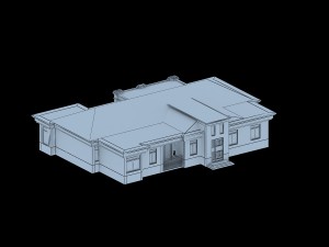 urban architecture - school office villas 128 3D 모델