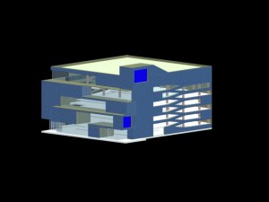 urban architecture - school office villas 134 3D Model