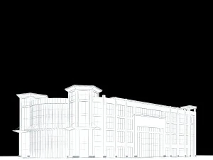 urban architecture - school office villas 136 3D Model