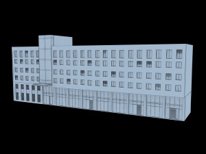 urban architecture - school office villas 138 Modelo 3D