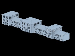 urban architecture - school office villas 138 Modelo 3D