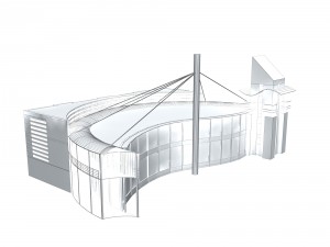 urban architecture - school office villas 143 3Dモデル