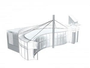 urban architecture - school office villas 143 3D Model