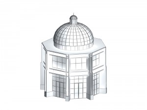 urban architecture - school office villas 145 3D Model