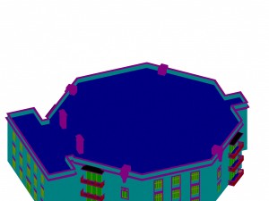urban architecture - school office villas 149 Modello 3D