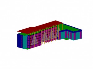 urban architecture - school office villas 175 3D 模型