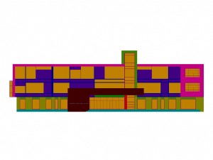 urban architecture - school office villas 158 Modèle 3D