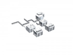 urban architecture - school office villas 167 3D Model