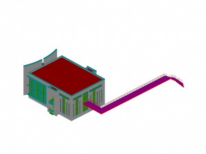 urban architecture - school office villas 168 3D Model