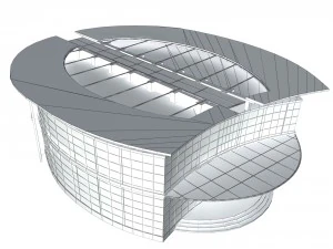 urban architecture - school office villas 172 3D Model