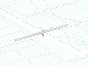 city building - big bridge 8 Modèle 3D