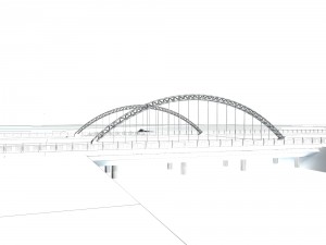 city building - big bridge 12 3D 모델