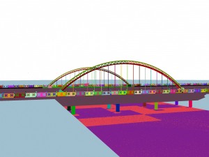 city building - big bridge 12 3D 모델