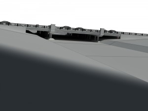 city building - big bridge 13 3D मॉडल