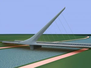 construção da cidade - ponte grande 17 Modelo 3D