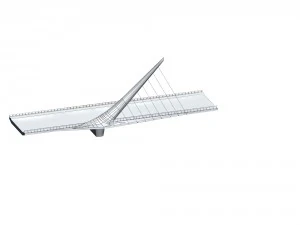 city building - big bridge 17 3D Model
