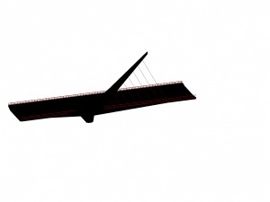 city building - big bridge 17 Modelo 3D