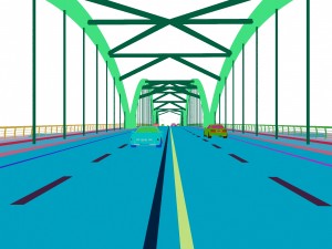 city building - big bridge 26 3D 模型