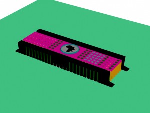 city - multi-storey commercial office building 13 3D Model