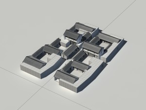 city - multi-storey commercial office building 21 3D Model