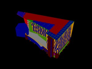 city - multi-storey commercial office building 26 3D Model