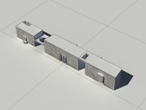 city - multi-storey commercial office building 28 Modelo 3D