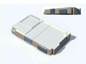 city - multi-storey commercial office building 29 3D Model