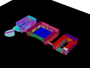 city - multi-storey commercial office building 32 3Dモデル